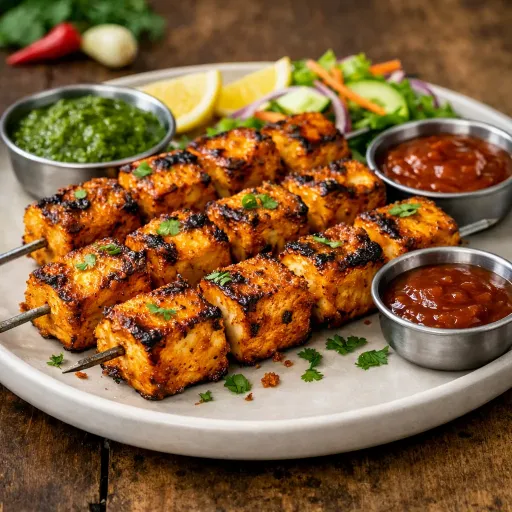 Paneer Tikka Kebab - Half Tray